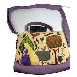 Loungefly Disney Tangled Rapunzel Crossbody Bag With Tags